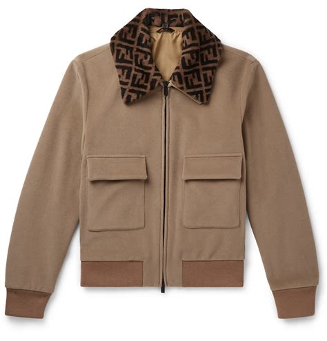 fendi fleece men's|fendi men's outerwear.